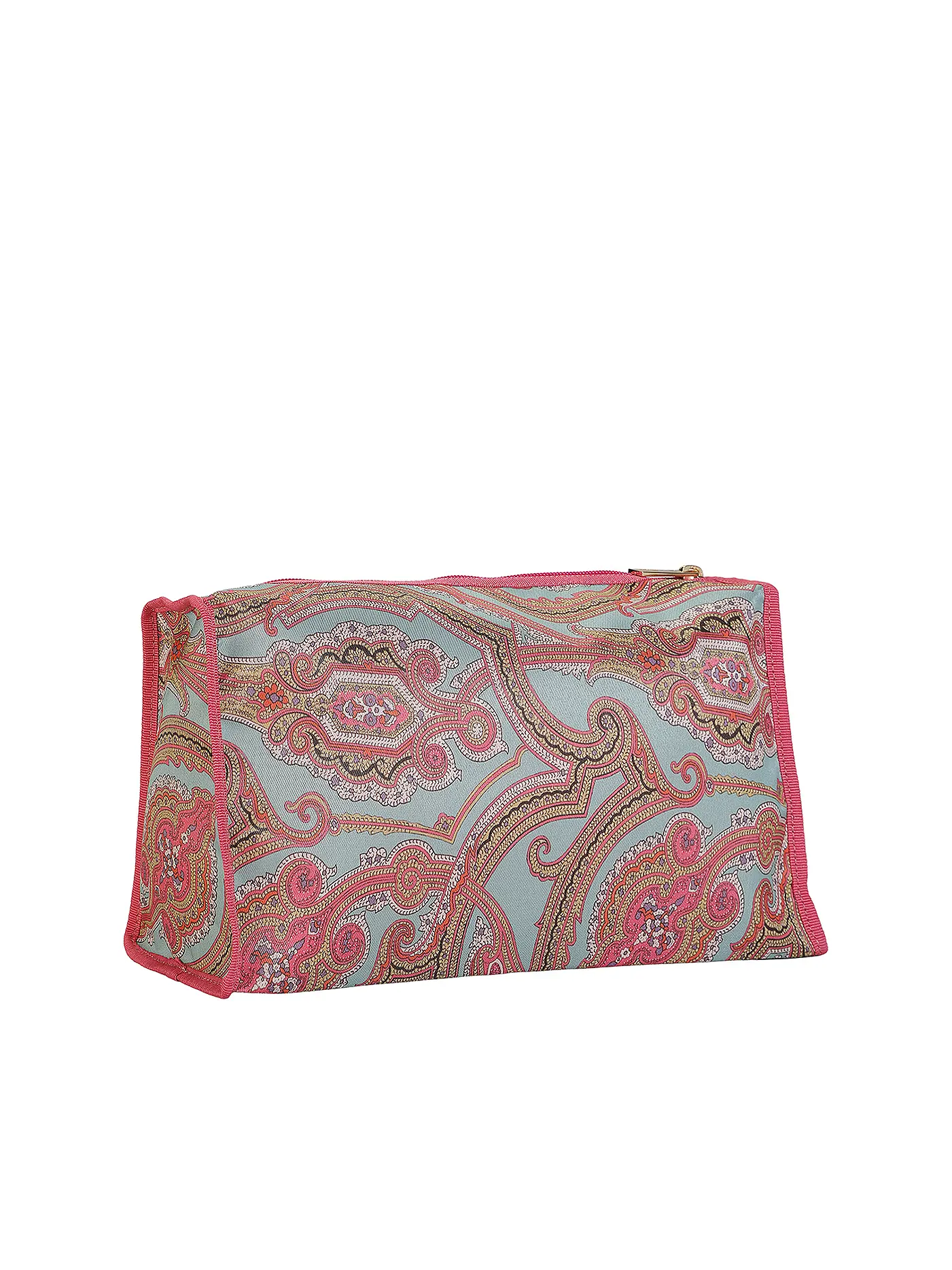 ETRO | Kosmetiktasche (54 Türkis / Rot) | 